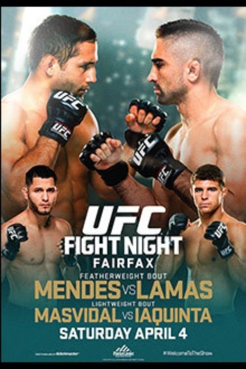 UFC Fight Night 63 Mendes Vs. Lamas Keychain