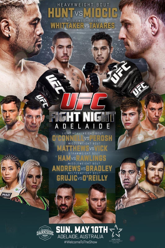 UFC Fight Night 65 Miocic Vs. Hunt Keychain