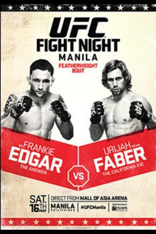 UFC Fight Night 66 Edgar Vs. Faber Keychain