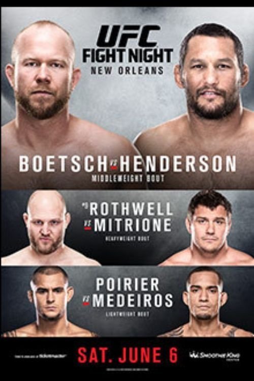 UFC Fight Night 68 Boetsch Vs. Henderson Keychain