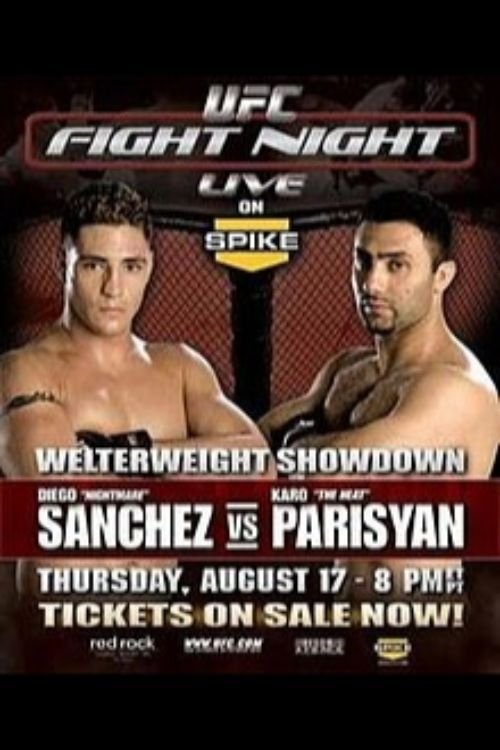 UFC Fight Night 6 Sanchez Vs. Parisyan Keychain