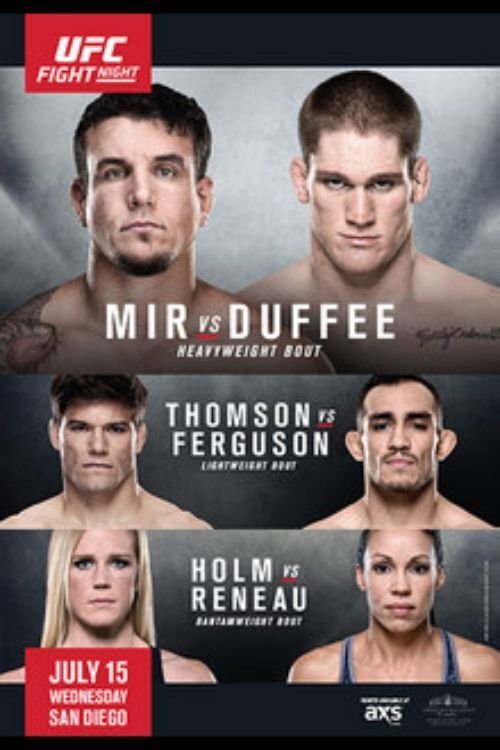 UFC Fight Night 71 Mir Vs. Duffee Keychain