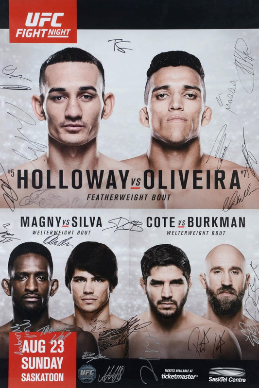 UFC Fight Night 74 Holloway Vs. Oliveira Keychain
