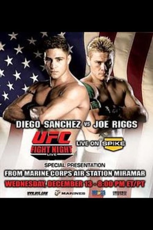 UFC Fight Night 7 Sanchez Vs. Riggs Keychain