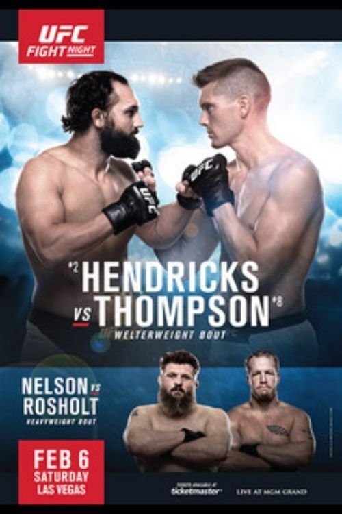 UFC Fight Night 82 Hendricks Vs. Thompson Keychain
