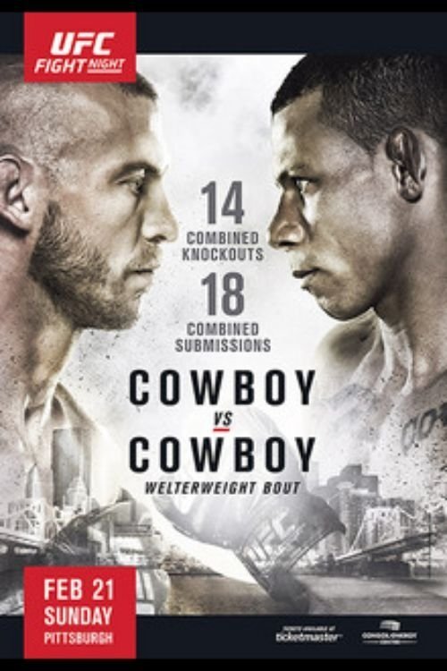 UFC Fight Night 83 Cowboy Vs. Cowboy Keychain