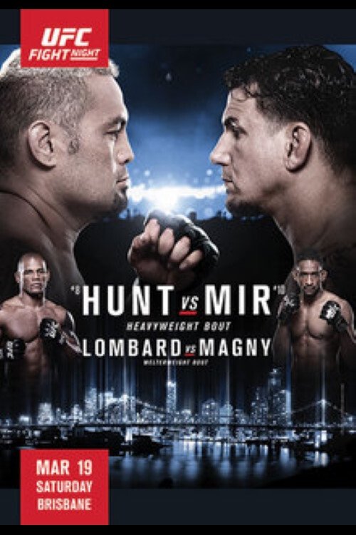 UFC Fight Night 85 Hunt Vs. Mir Keychain