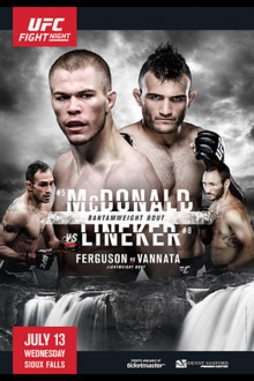 UFC Fight Night 91 Mcdonald Vs. Lineker Keychain
