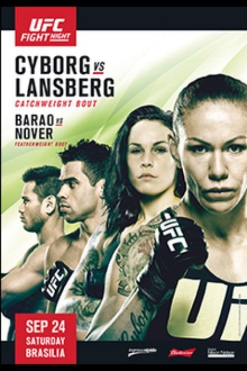 UFC Fight Night 95 Cyborg Vs. Lansberg Keychain
