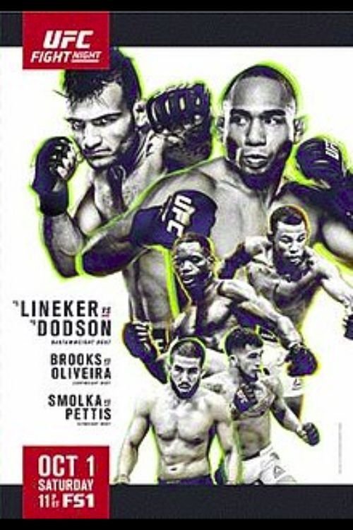UFC Fight Night 96 Lineker Vs. Dodson Keychain