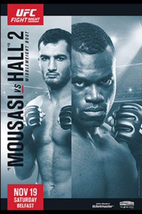 UFC Fight Night 99 Mousasi Vs. Hall 2 Keychain