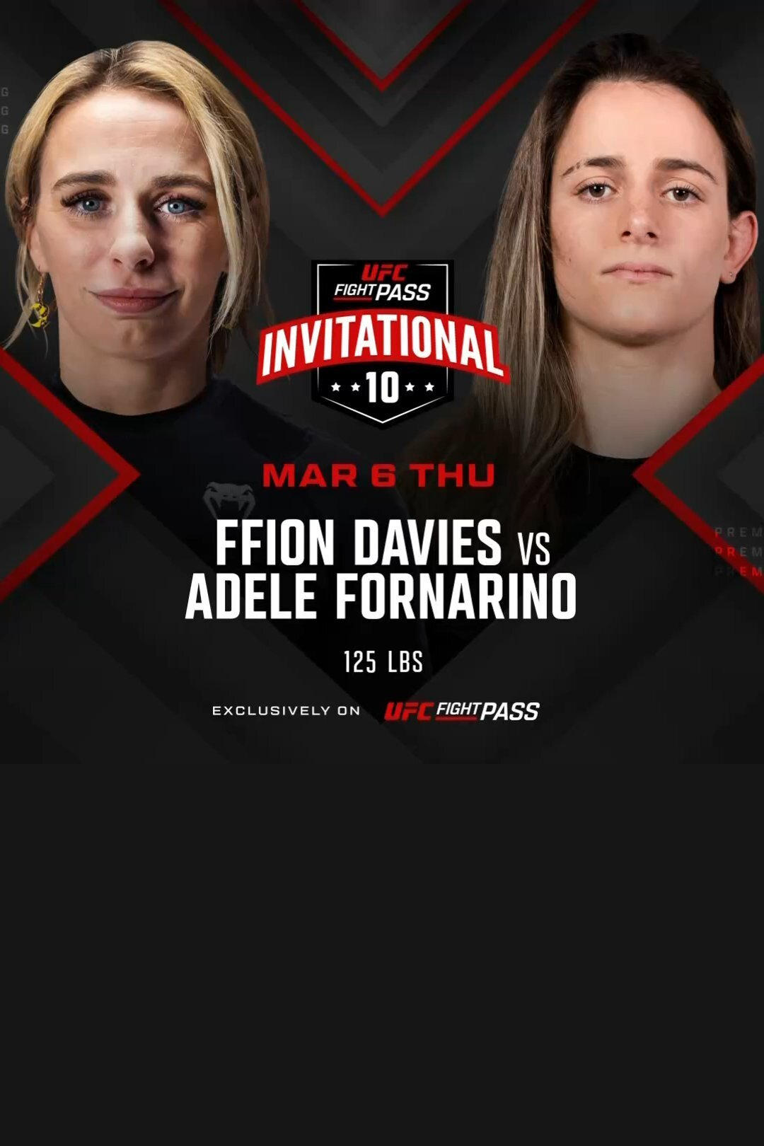 UFC Fight Pass Invitational 10 Keychain