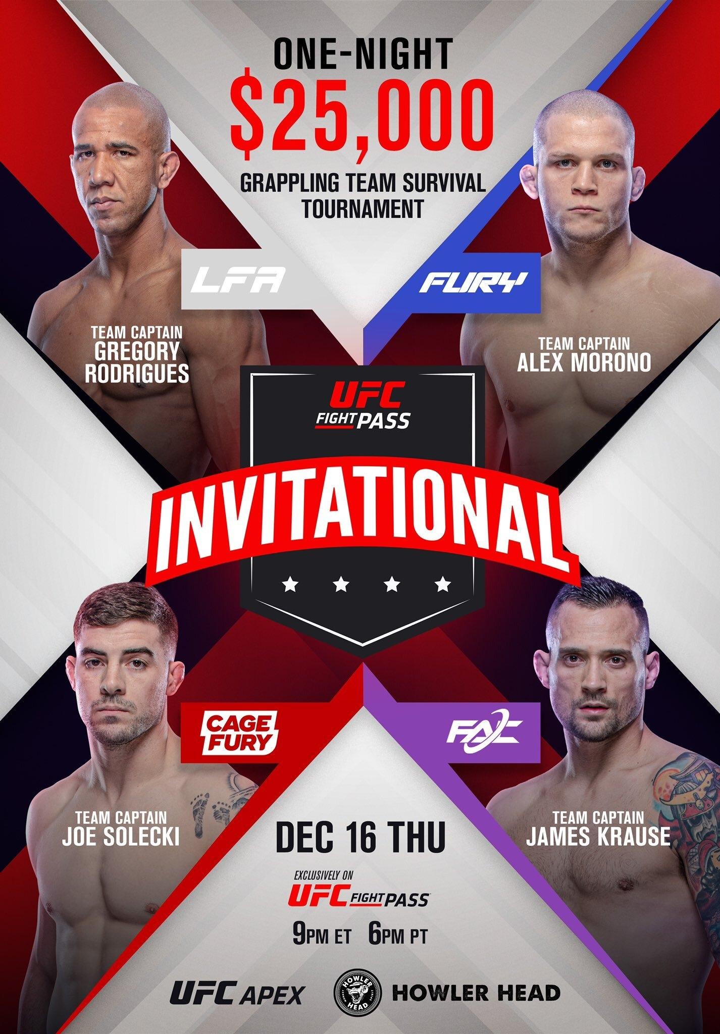 UFC Fight Pass Invitational 1 Keychain