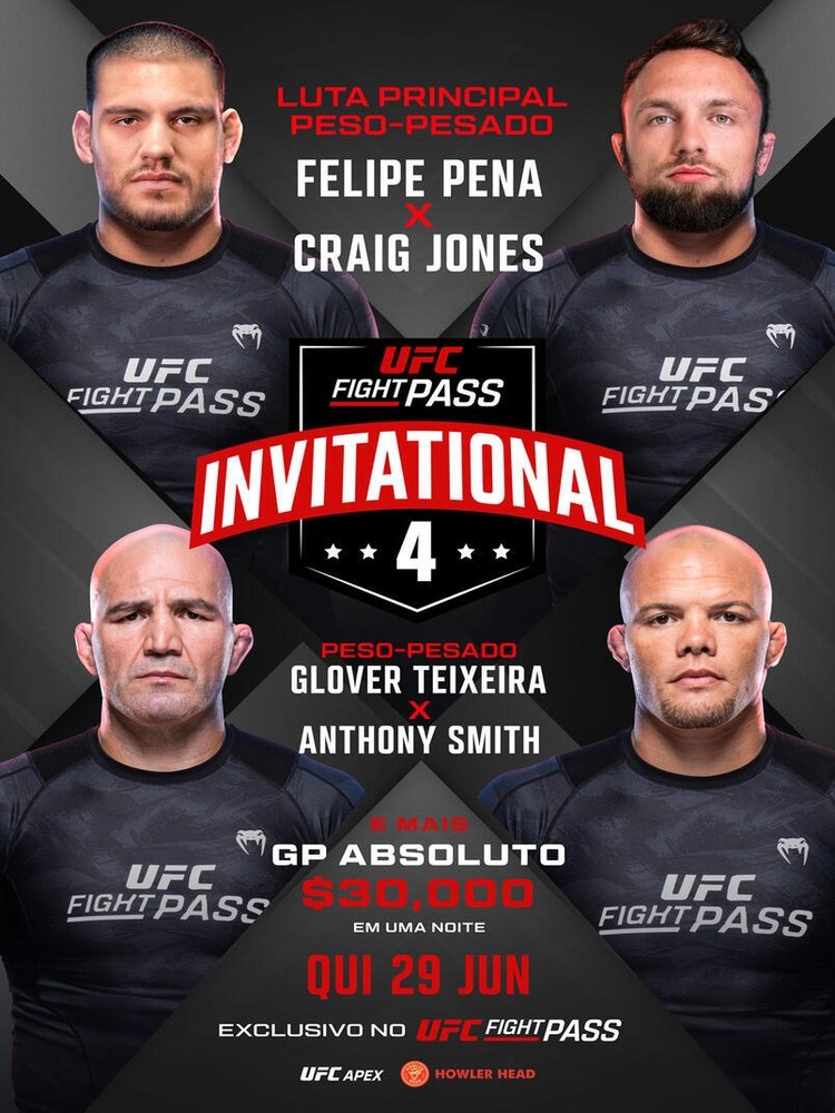 UFC Fight Pass Invitational 4 Keychain