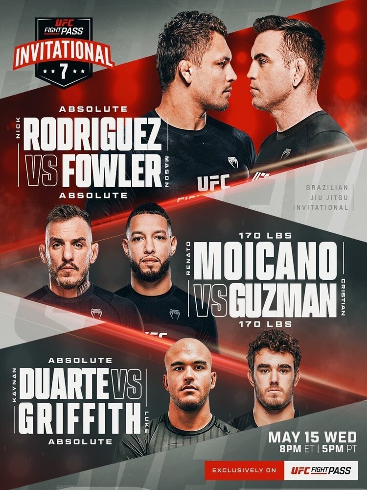 UFC Fight Pass Invitational 7 Keychain