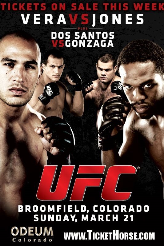 UFC Live Vera Vs. Jones Keychain