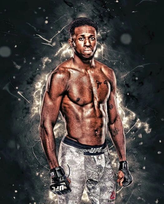 Ufc Mma Randy Rudeboy Brown Glossy Keychain Mixed Martial Arts Print