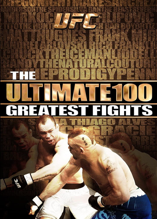 UFC The Ultimate 100 Greatest Fights Keychain