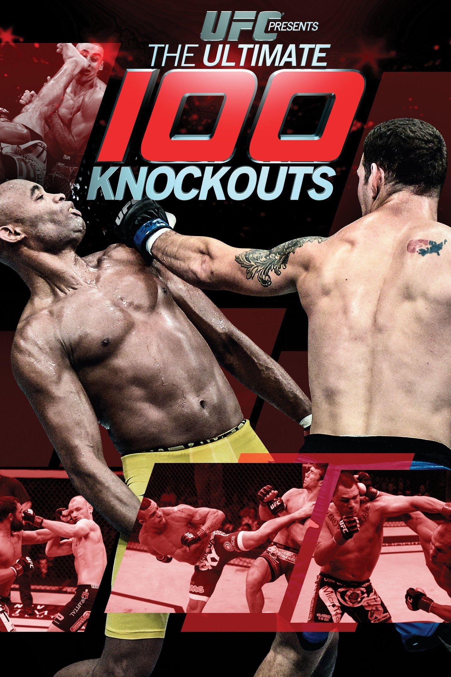 UFC The Ultimate 100 Knockouts Keychain