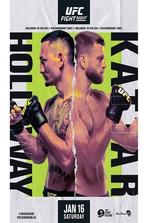UFC On Abc 1 Holloway Vs. Kattar Keychain