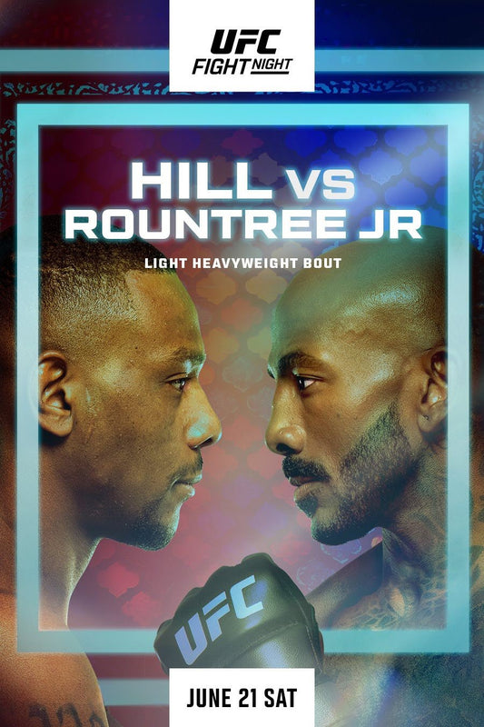 UFC On Abc 8 Hill Vs. Rountree Jr. Keychain