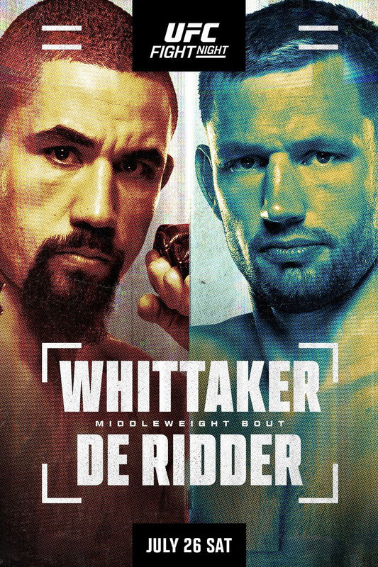 UFC On Abc 9 Whittaker Vs. De Ridder Keychain