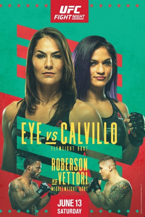 UFC On Espn 10 Eye Vs. Calvillo Keychain
