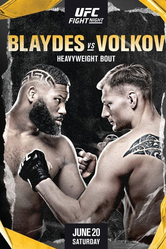 UFC On Espn 11 Blaydes Vs Volkov Prelims Keychain