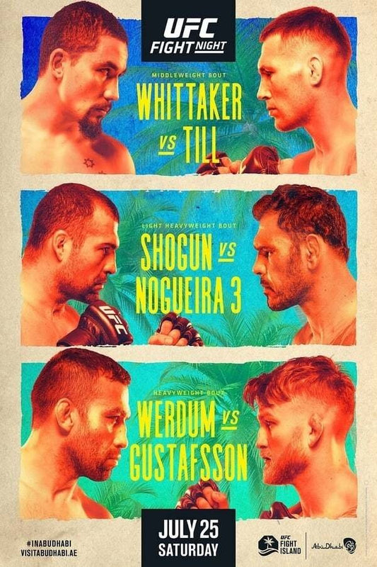 UFC On Espn 14 Whittaker Vs. Till Prelims Keychain