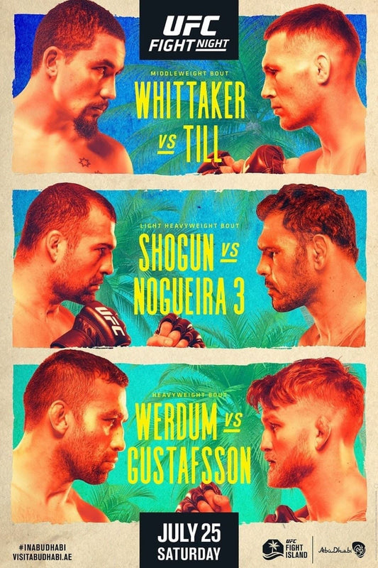 UFC On Espn 14 Whittaker Vs. Till Keychain