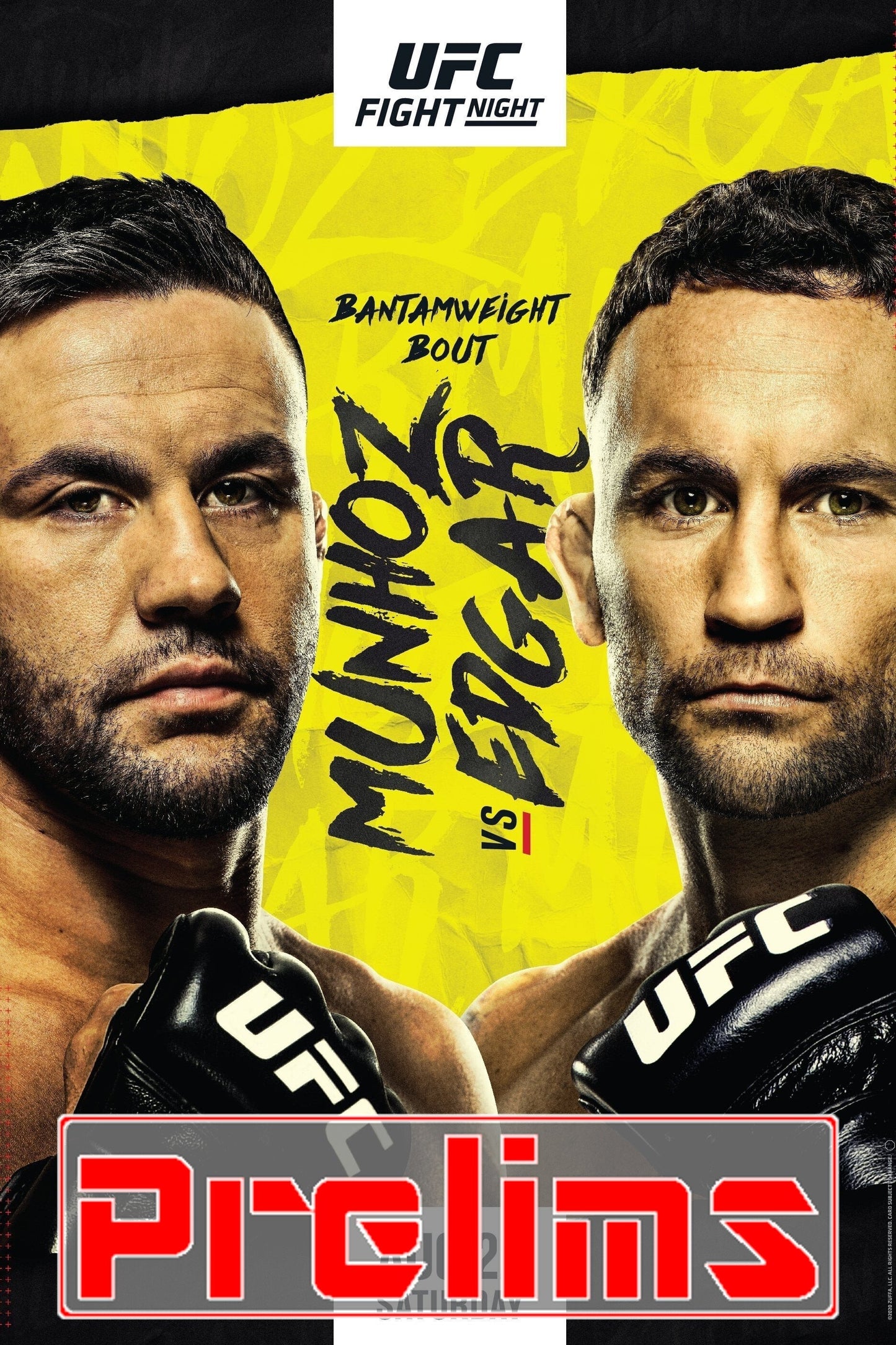UFC On Espn 15 Munhuz Vs. Edgar Prelims Keychain