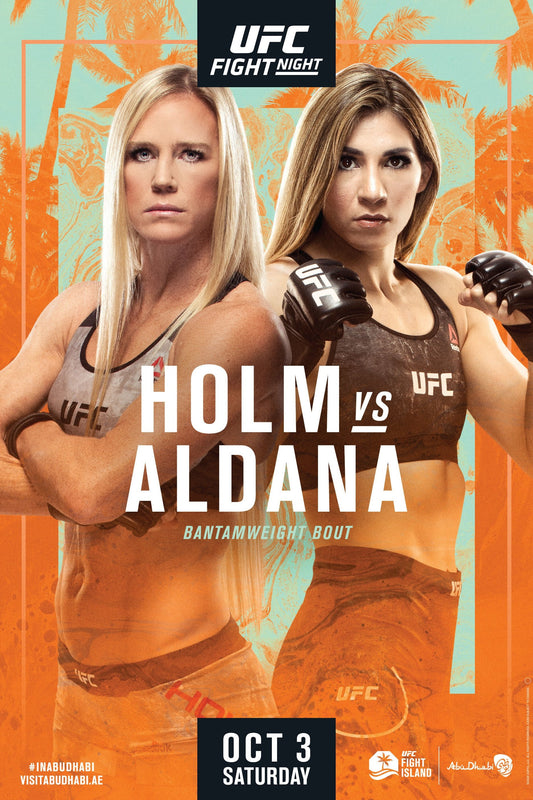 UFC On Espn 16 Holm Vs. Aldana Keychain