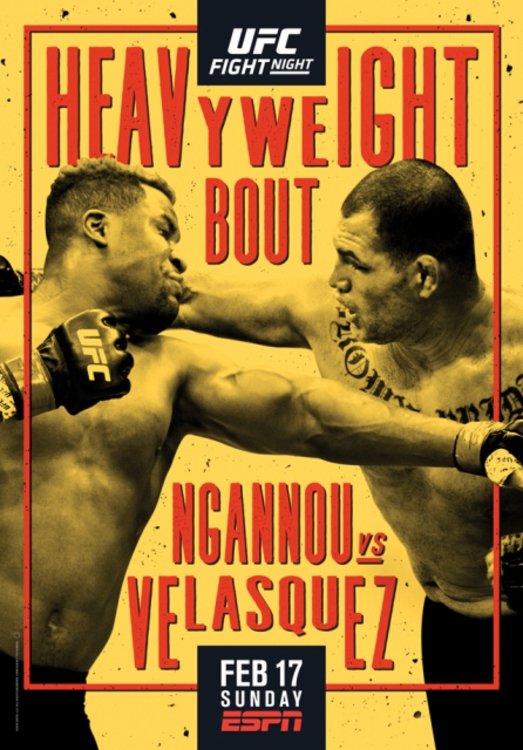 UFC On Espn 1 Ngannou Vs. Velasquez Prelims Keychain