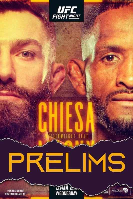 UFC On Espn 20 Chiesa Vs. Magny Prelims Keychain
