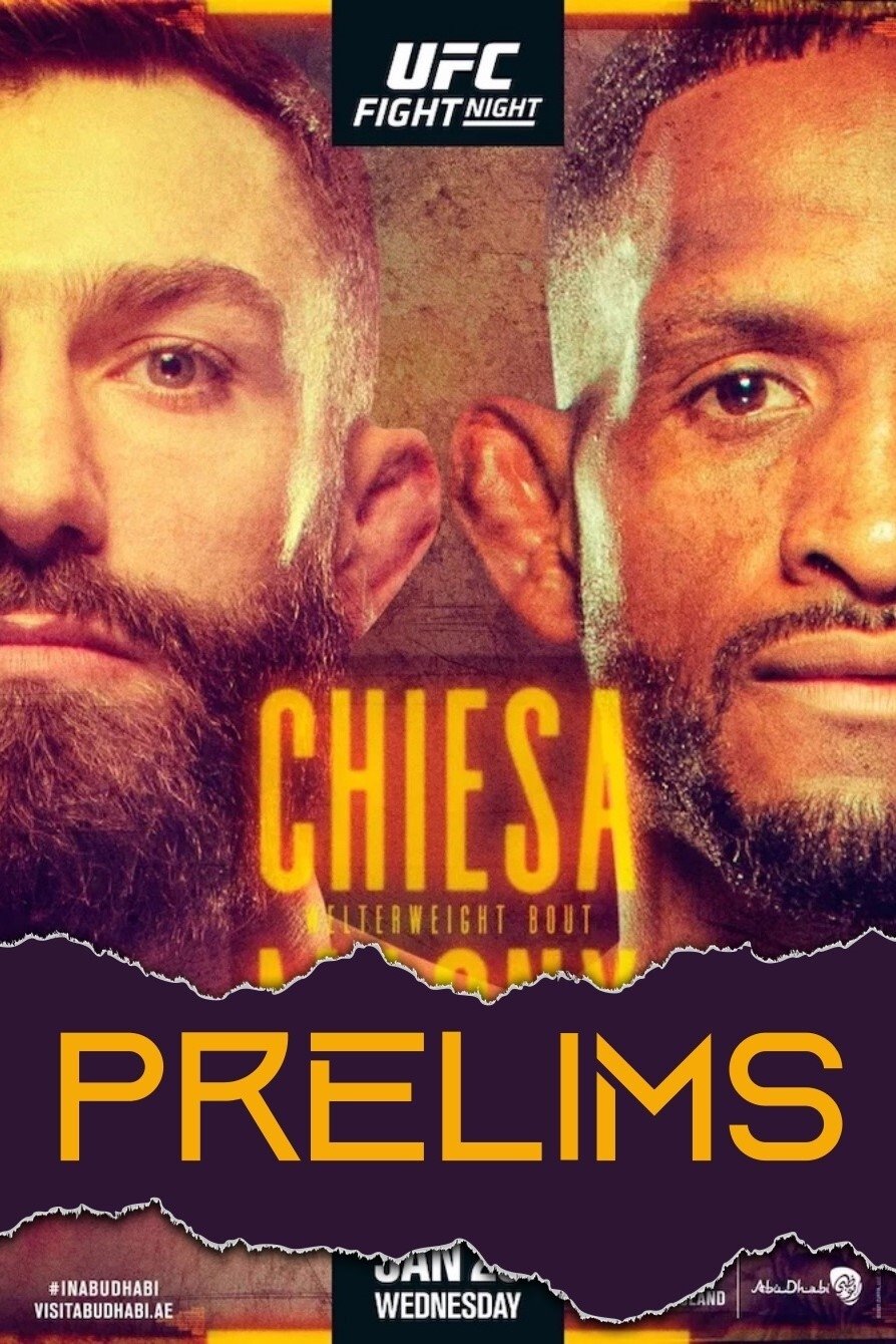 UFC On Espn 20 Chiesa Vs. Magny Prelims Jigsaw Puzzle