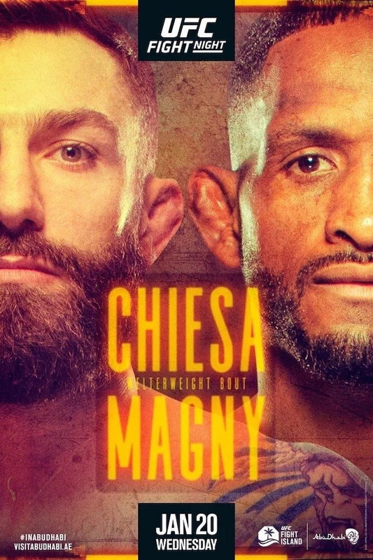 UFC On Espn 20 Chiesa Vs. Magny Keychain