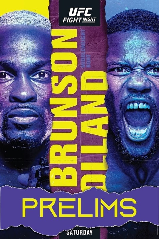 UFC On Espn 21 Brunson Vs. Holland Prelims Keychain