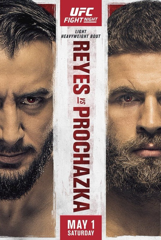 UFC On Espn 23 Reyes Vs. Prochazka Keychain
