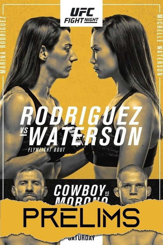 UFC On Espn 24 Rodriguez Vs. Waterson Prelims Keychain