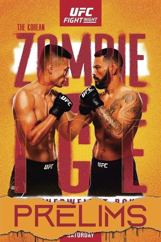 UFC On Espn 25 Korean Zombie Vs Ige Prelims Keychain