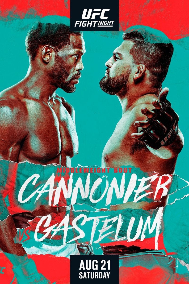 UFC On Espn 29 Cannonier Vs. Gastelum Keychain