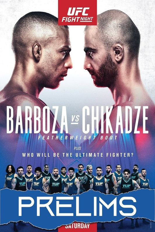 UFC On Espn 30 Barboza Vs. Chikadze Prelims Keychain