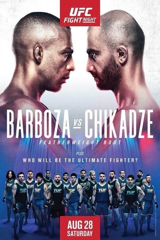 UFC On Espn 30 Barboza Vs. Chikadze Keychain