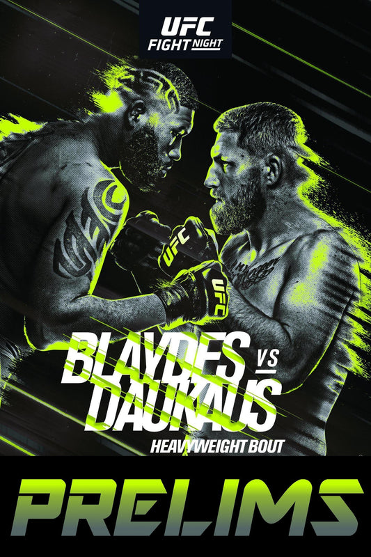 UFC On Espn 33 Blaydes Vs. Daukaus Prelims Keychain