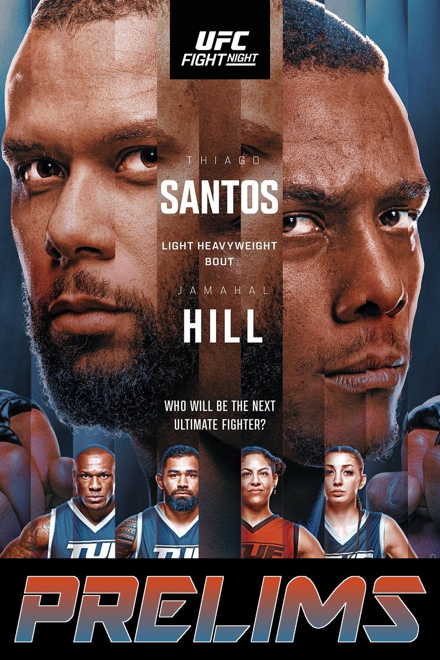 UFC On Espn 40 Santos Vs. Hill Prelims Keychain