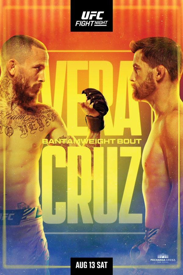 UFC On Espn 41 Vera Vs. Cruz Keychain