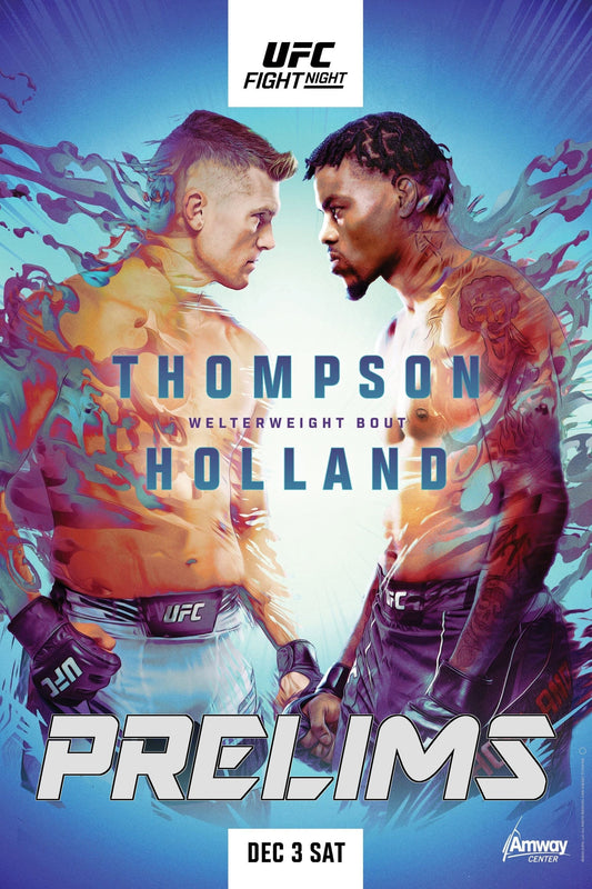 UFC On Espn 42 Thompson Vs. Holland Prelims Keychain
