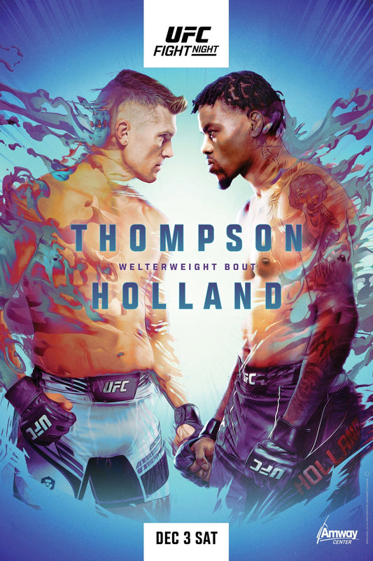 UFC On Espn 42 Thompson Vs. Holland Keychain