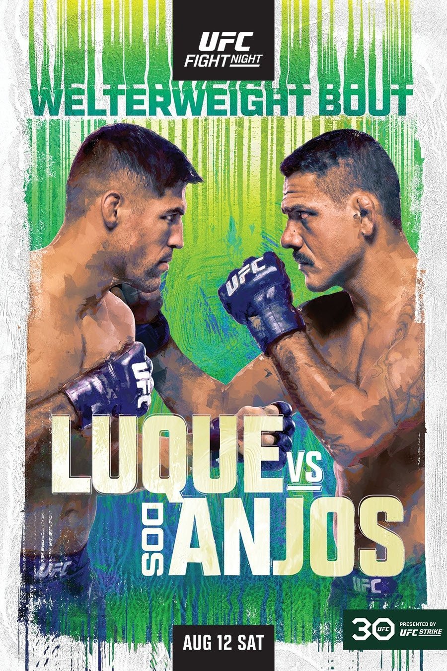 UFC On Espn 51 Luque Vs. Dos Anjos Keychain