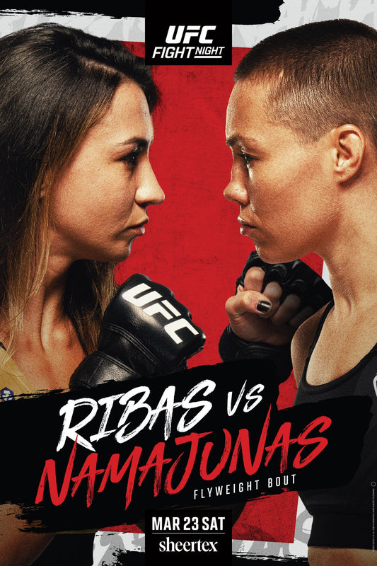 UFC On Espn 53 Ribas Vs. Namajunas Keychain